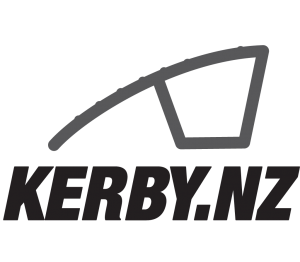 Kerby & Clint's Ramps.NZ Stacked Logo Icon KERBY Christchurch Rolleston NZ